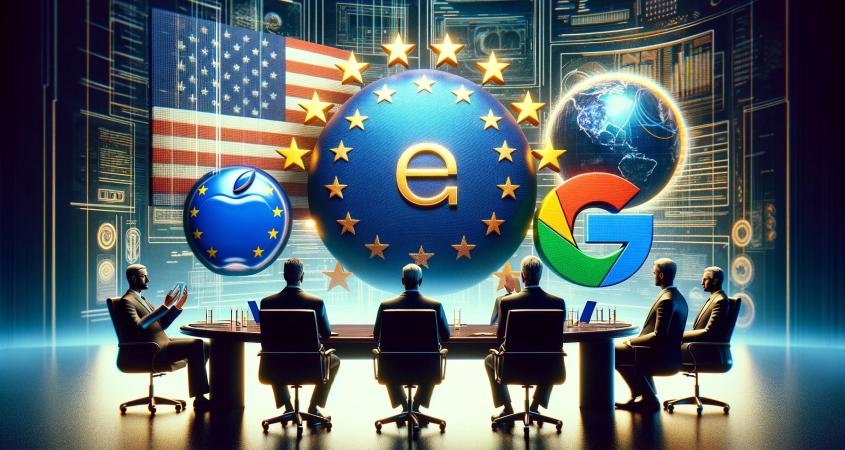 ضرائب التكنولوجيا العملاقة: الاتحاد الأوروبي يواجه أبل، غوغل، وميتا