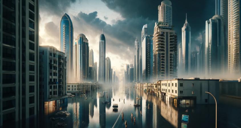 فيضانات الإمارات تسبب خسائر اقتصادية كبيرة