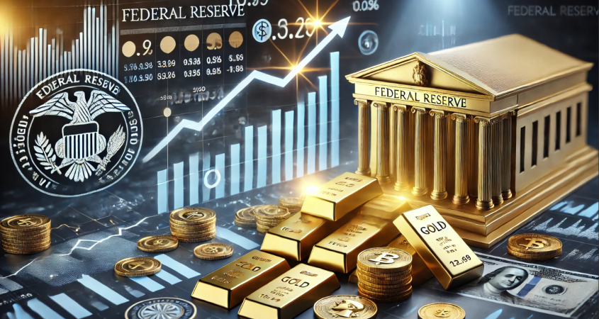 ارتفاع أسعار الذهب وسط مخاوف الرسوم الجمركية وترقب اجتماع الاحتياطي الفيدرالي