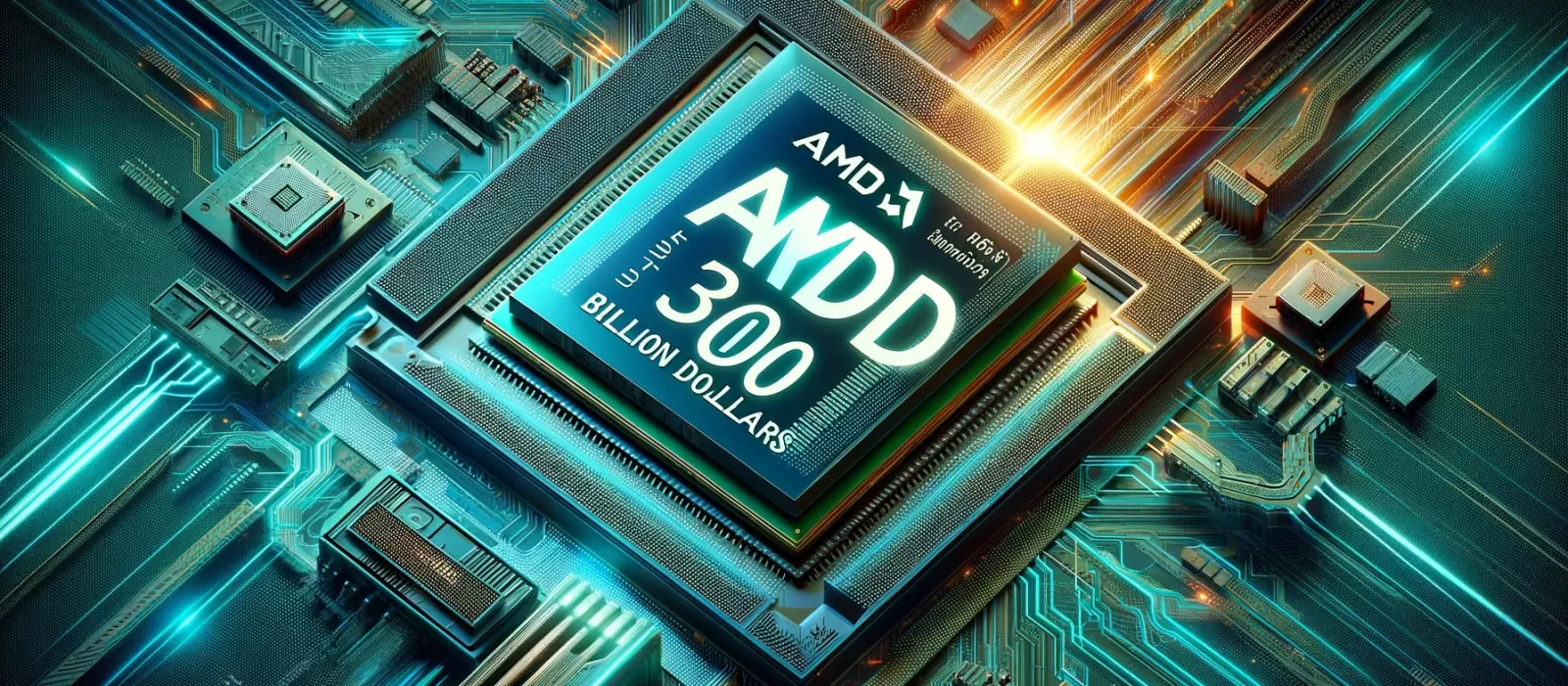 AMD تتألق في وتتجاوز قيمتها السوقية 300 مليار دولار