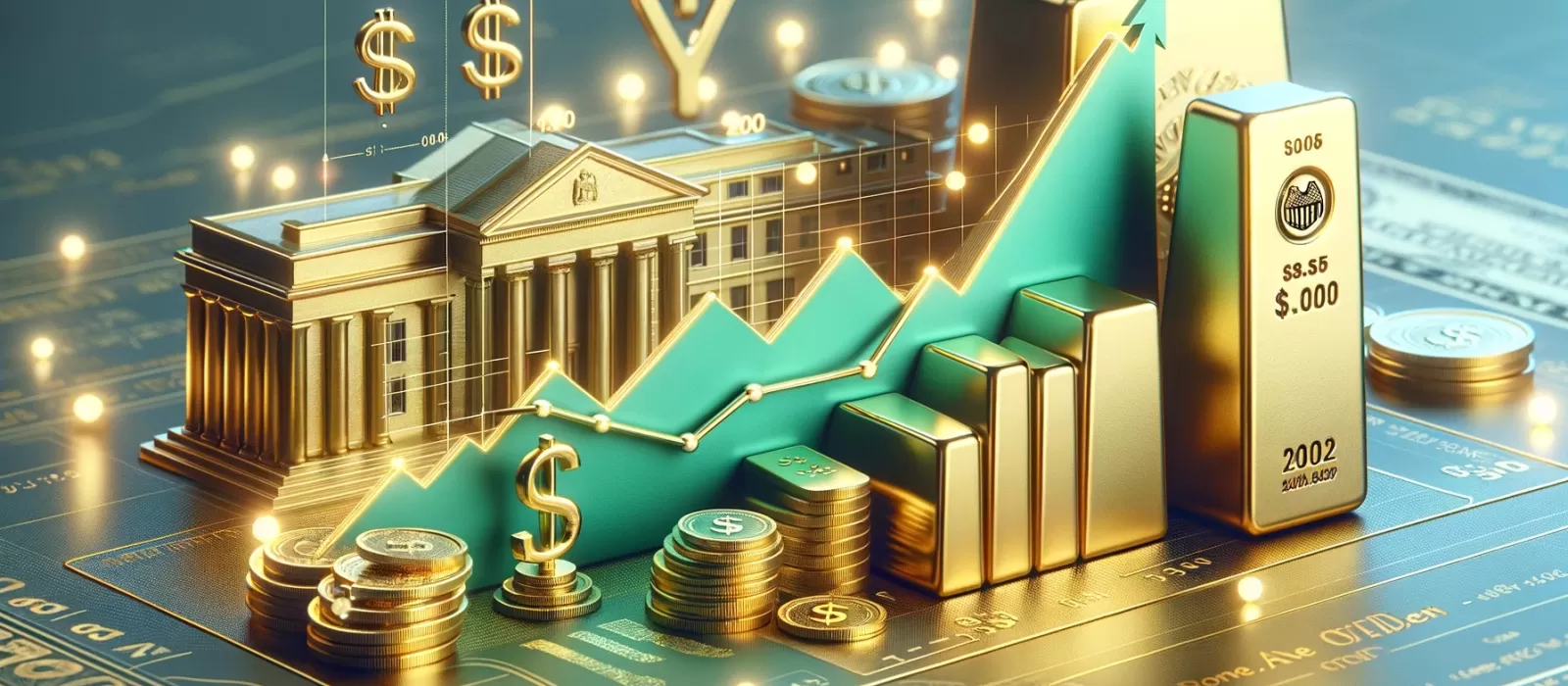 ارتفاع قياسي لأسعار الذهب وسط ترقب لسياسات الفيدرالي