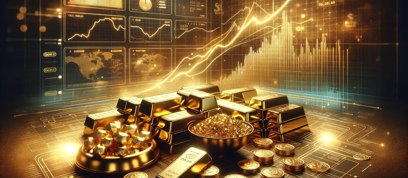 تقلبات أسعار الذهب بين الانخفاض الحاد والارتفاع القياسي
