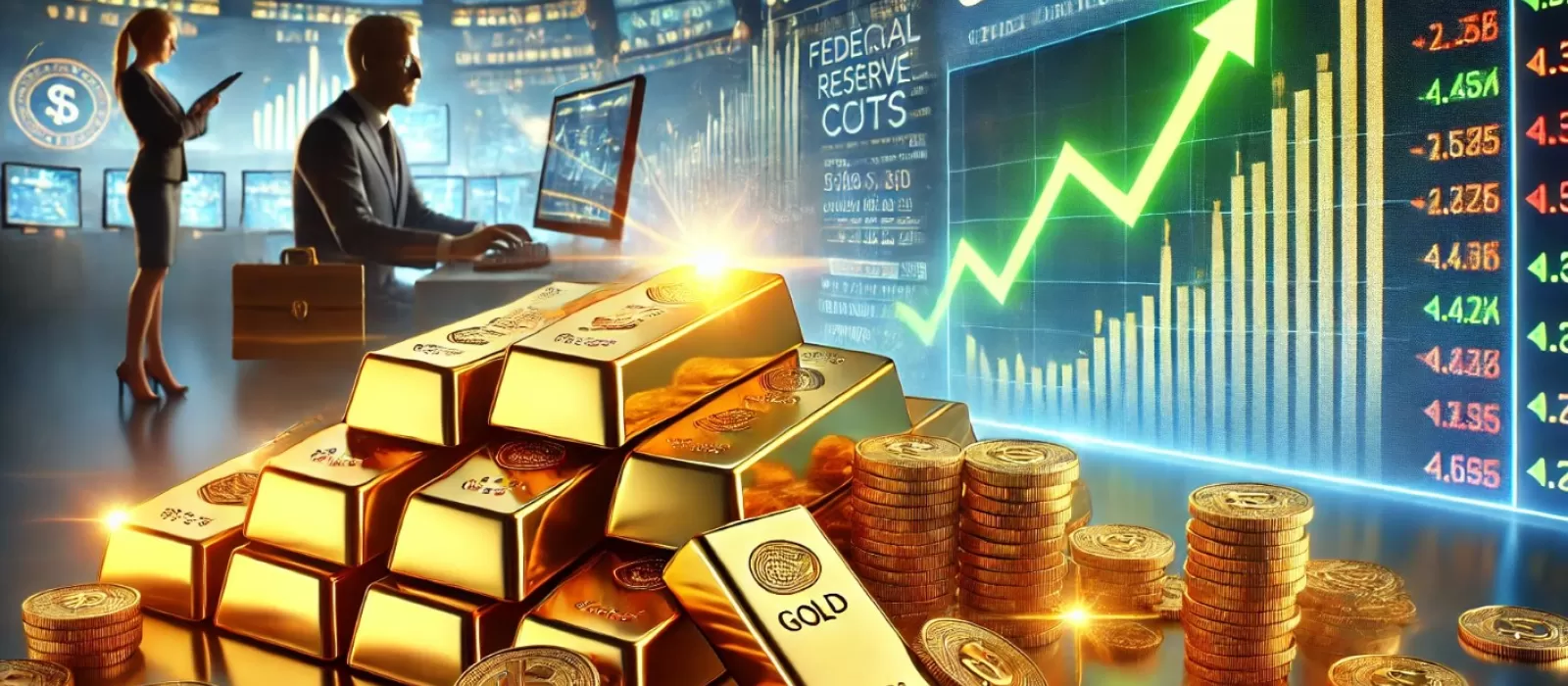 Gold Prices Surge to Record High Following Fed Interest Rate Projections